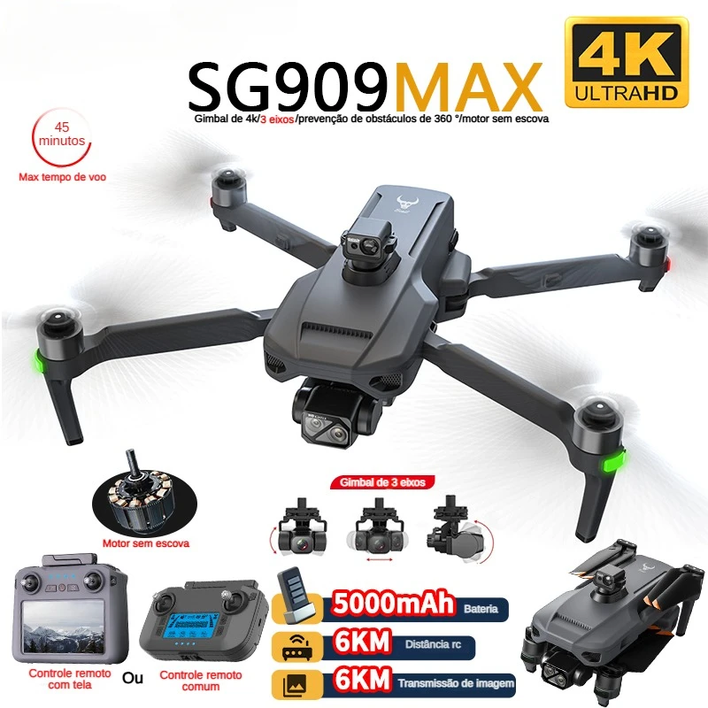 Drone Photogrammetry - ZLL SG909 SG909MAX 4K Kameralı Profesyonel