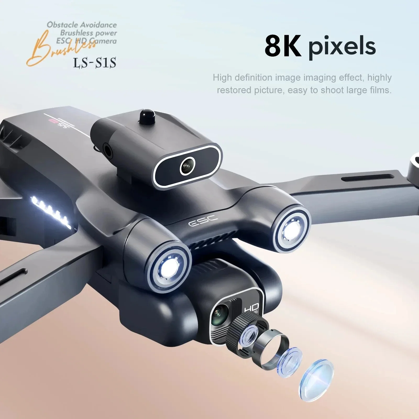 Yeni S1S 5G GPS Drone kamera 8 - Drone Photogrammetry incelemesi ve fiyatı