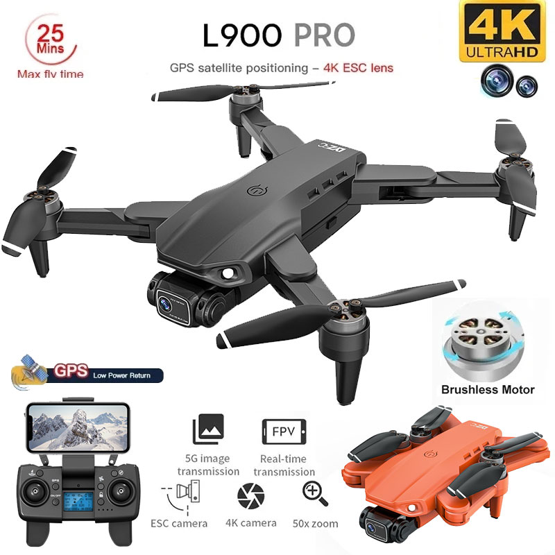 L900 Pro GPS Drone 4K profesyo - Drone Photogrammetry incelemesi ve fiyatı