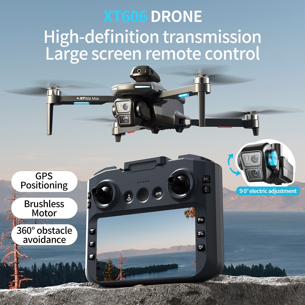 XT606 MAX 3 pil Drone 4k 8K HD - Drone Photogrammetry incelemesi ve fiyatı
