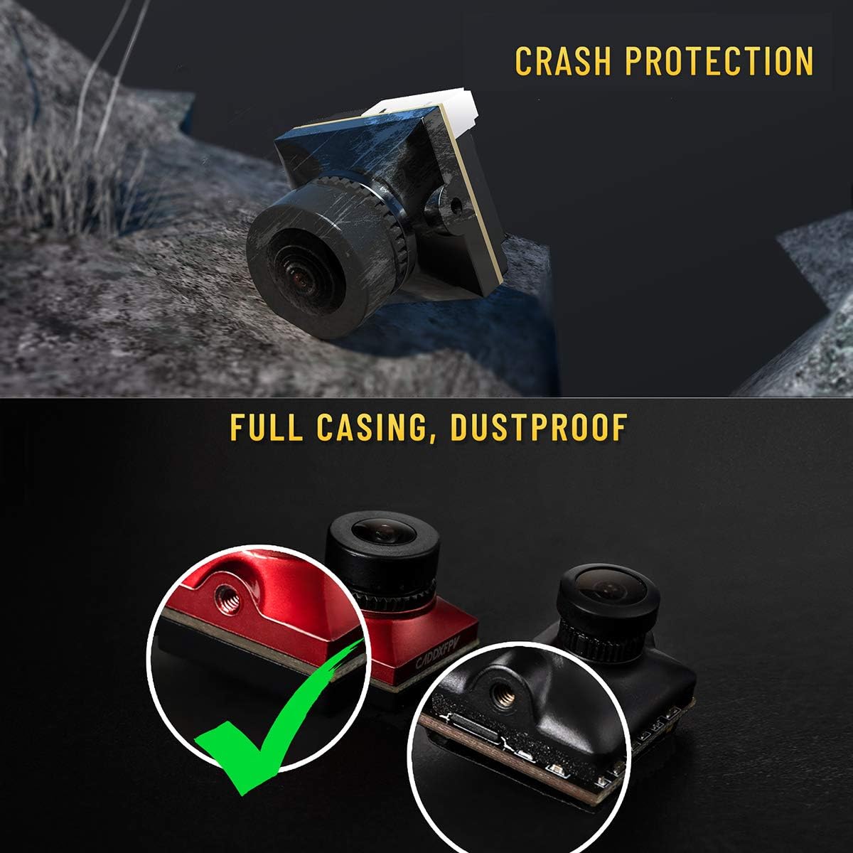 CADDX Mikro FPV Kamera Ratel 2 - Drone Cinematic incelemesi ve fiyatı