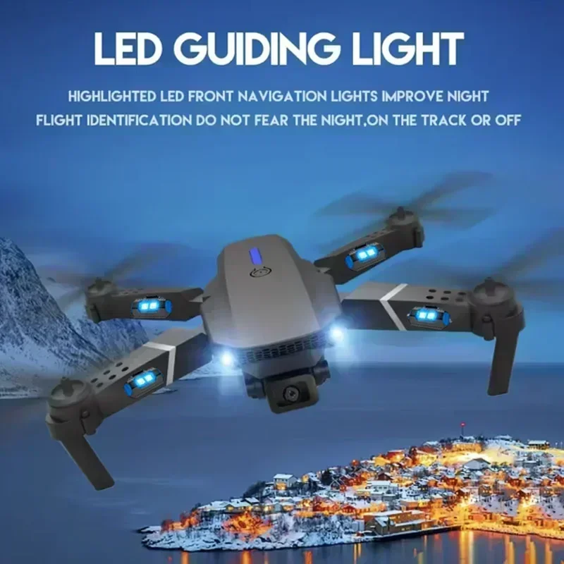 E88 Pro WIFI FPV Drone Geniş A - Drone Cinematic incelemesi ve fiyatı